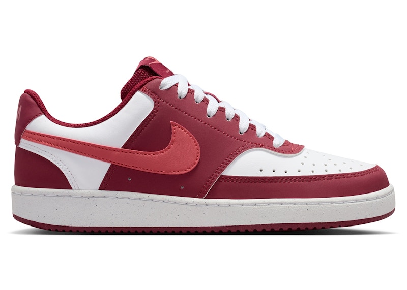 (Women) Nike Court Vision Low Team Red White Adobe IM1652-601