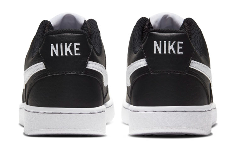 (W) Nike Court Vision Low-Top Sneakers Black/White 圖 5