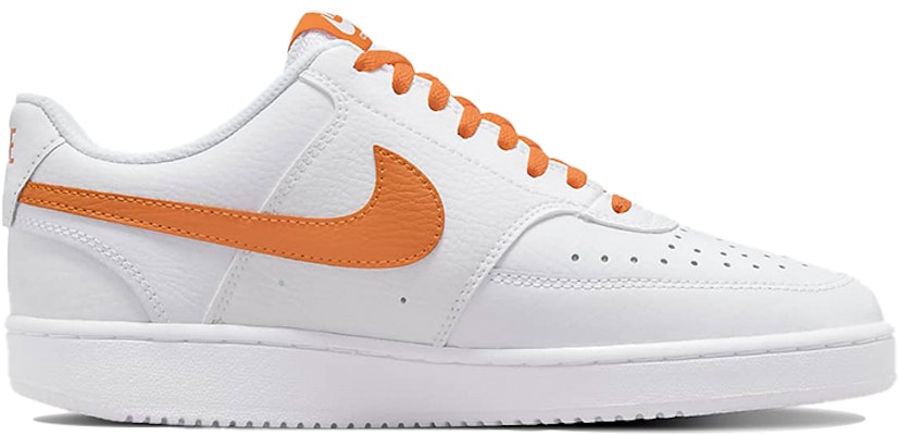 (W) Nike Court Vision Low-Top Sneakers Putih/Jingga CD5434-114 Order (W) Nike Court Vision Low-Top Sneakers Putih/Jingga CD5434-114