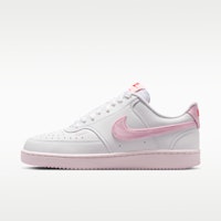 (Women) Nike Court Vision Low White/Light Crimson/Pearl Pink/Pink Foam IR0797-100 (Women) Nike Court Vision Low White/Light Crimson/Pearl Pink/Pink Foam IR0797-100