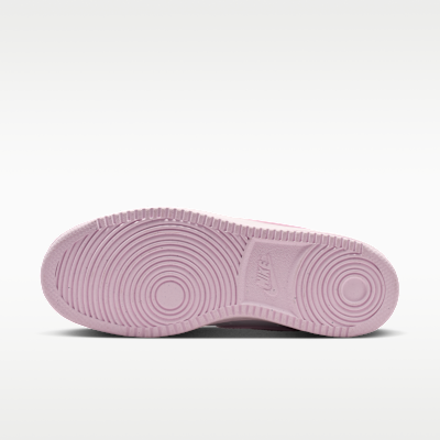 Order (W) Nike Court Vision Low Putih/Merah Crimson/Merah Jambu Mutiara/Buih Merah Jambu IR0797-100