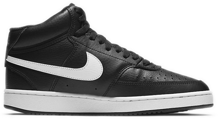(Women) Nike Court Vision Mid 'Black White' CD5436-001 Order (Women) Nike Court Vision Mid 'Black White' CD5436-001