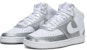 (Women) Nike Court Vision Mid 'Metallic Silver White' CD5436-108