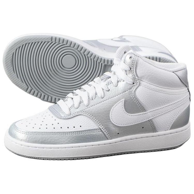 Shop (W) Nike Court Vision Mid ''Perak Metalik Putih'' CD5436-108