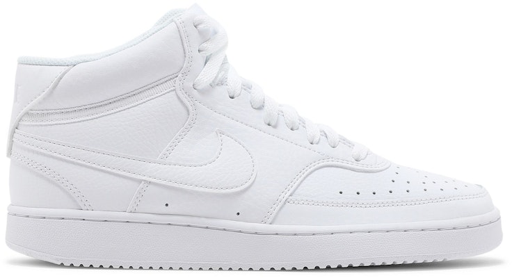 (Women) Nike Court Vision Mid 'Triple White' CD5436-100 Buy (Women) Nike Court Vision Mid 'Triple White' CD5436-100
