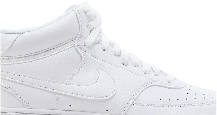 (Women) Nike Court Vision Mid 'Triple White' CD5436-100 Order (Women) Nike Court Vision Mid 'Triple White' CD5436-100