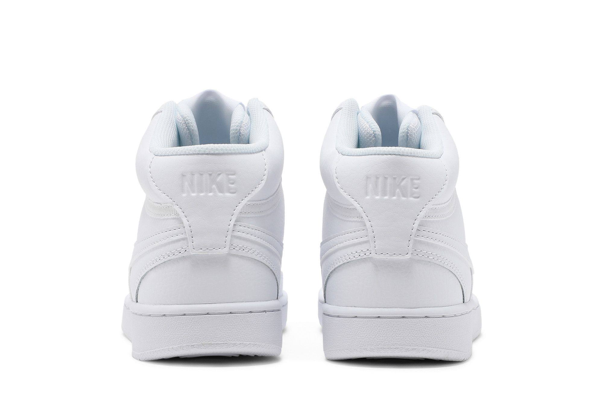 Sizing (Women) Nike Court Vision Mid 'Triple White' CD5436-100