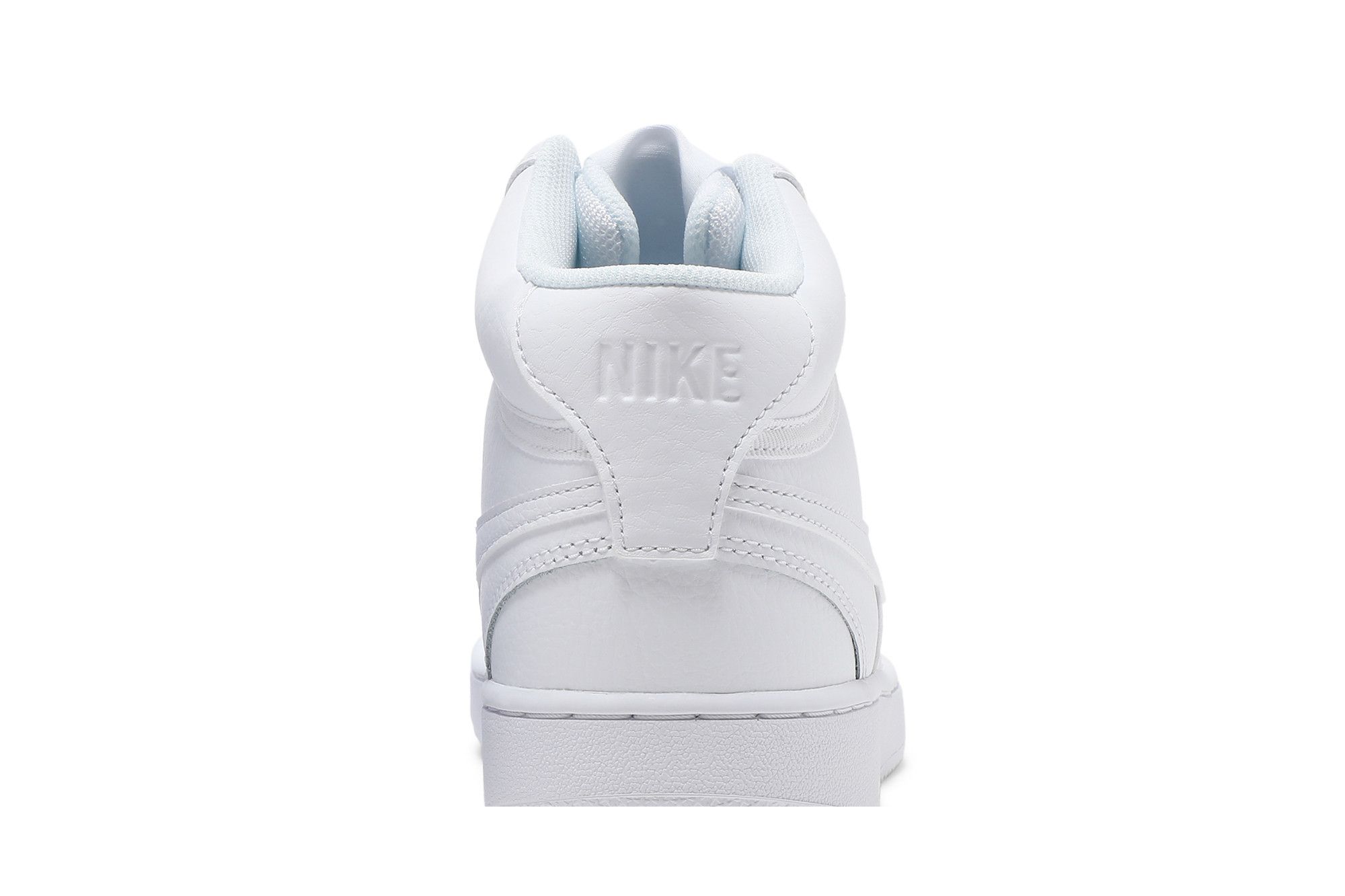 Cheap (Women) Nike Court Vision Mid 'Triple White' CD5436-100