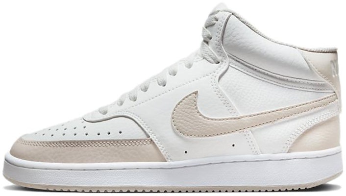 (Women) Nike Court Vision Mid 'White Light Orewood Brown' CD5436-106 Buy (Women) Nike Court Vision Mid 'White Light Orewood Brown' CD5436-106