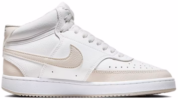 (Women) Nike Court Vision Mid 'White Light Orewood Brown' CD5436-106 Order (Women) Nike Court Vision Mid 'White Light Orewood Brown' CD5436-106