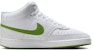 (W) Nike Court Vision Mid 'Putih Hijau' CD5436-107