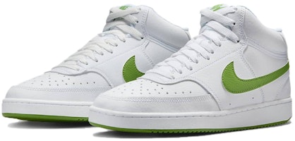 (W) ナイキ コートビジョン MID 白緑 CD5436-107 Lookbook (W) ナイキ コートビジョン MID 白緑 CD5436-107