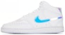 (W) Nike Court Vision Mid 'Putih Iridescent' FD0819-100