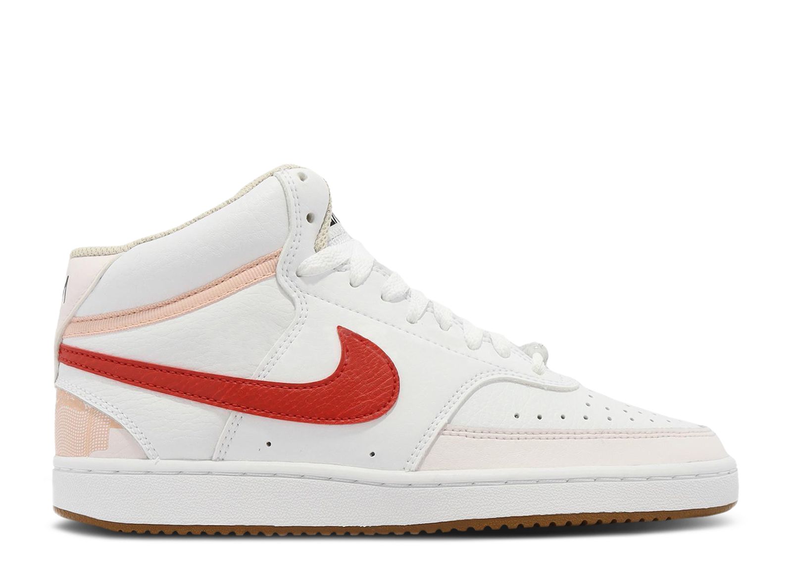 (Women) Nike Court Vision Mid 'White University Red' FD9915-161