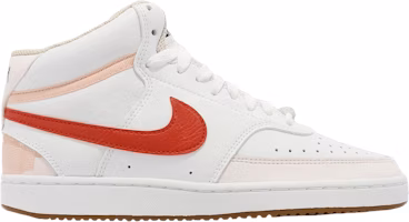 (Women) Nike Court Vision Mid 'White University Red' FD9915-161 (Women) Nike Court Vision Mid 'White University Red' FD9915-161