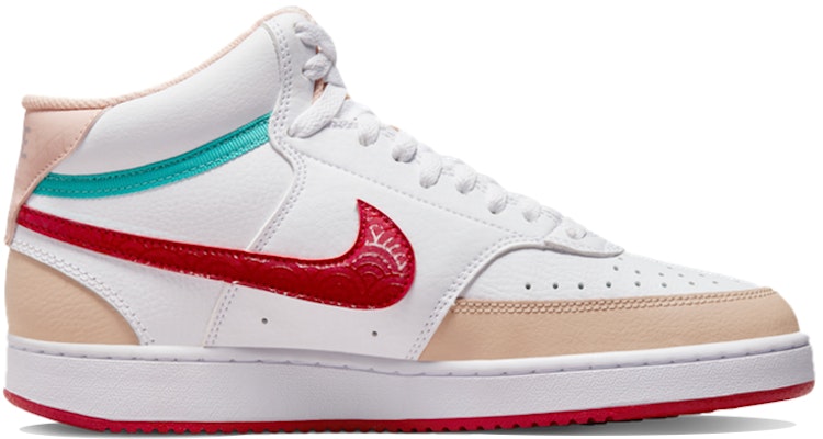 (Women) Nike Court Vision Mid Year of the Tiger CNY 'White Red' DQ5363-161 Order (Women) Nike Court Vision Mid Year of the Tiger CNY 'White Red' DQ5363-161