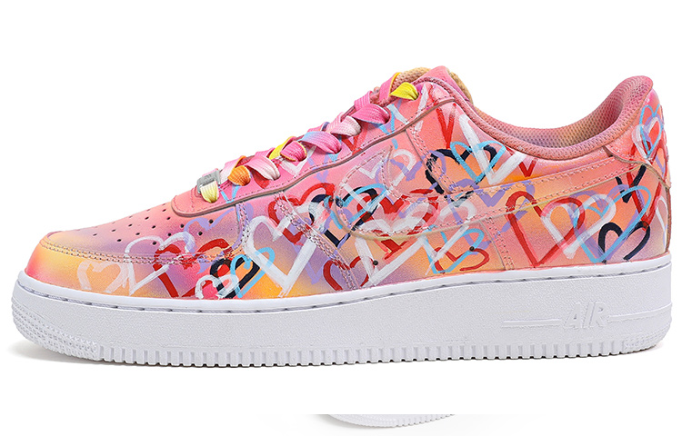 (W) Nike Custom Air Force 1 Low 'Valentine's Day - Peach Heart' 圖 2