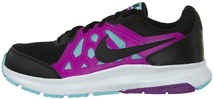 (Women) Nike Dart 11 Lightweight Breathable Low Tops Casual Black Purple 724477-007 (Women) Nike Dart 11 Lightweight Breathable Low Tops Casual Black Purple 724477-007
