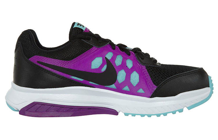 Order (W) Nike Dart 11 Sepatu Ringan Bernapas Hitam Ungu Kasual Low Tops 724477-007