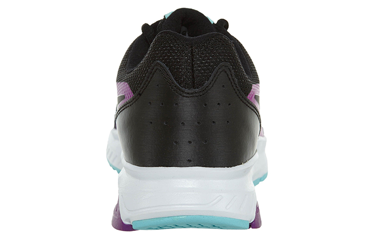 Shop (W) Nike Dart 11 Sepatu Ringan Bernapas Hitam Ungu Kasual Low Tops 724477-007