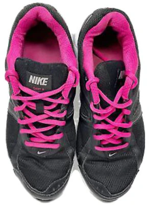 (W) Nike Dart 9 'Hitam Fireberry' 443863-018 Shop (W) Nike Dart 9 'Hitam Fireberry' 443863-018