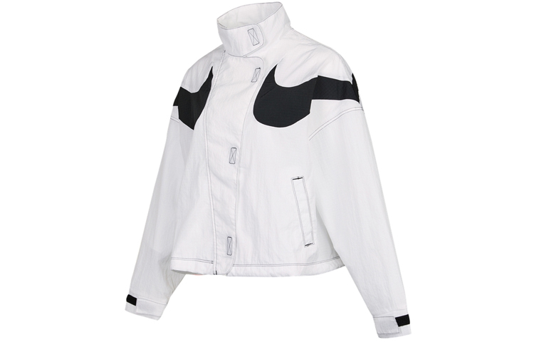 (Women) Nike Double Swoosh Woven Jacket Spring White DD5585-100