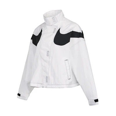 (Women) Nike Double Swoosh Woven Jacket Spring White DD5585-100