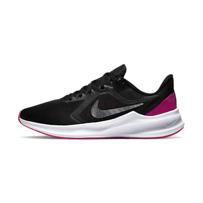 (W) Nike Downshifter 10 Black/White/Purple