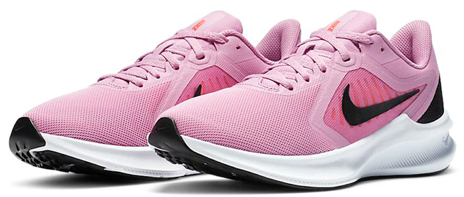 Nike Downshifter 10 減震防滑耐磨 低筒 跑步鞋 女款 粉黑 Lookbook Nike Downshifter 10 減震防滑耐磨 低筒 跑步鞋 女款 粉黑