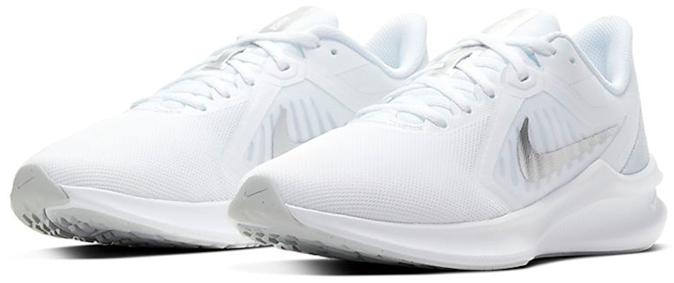(Women) Nike Downshifter 10 'White' CI9984-100 Lookbook (Women) Nike Downshifter 10 'White' CI9984-100