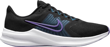 (Women) Nike Downshifter 11 'Black Dark Iris' CW3413-009 (Women) Nike Downshifter 11 'Black Dark Iris' CW3413-009