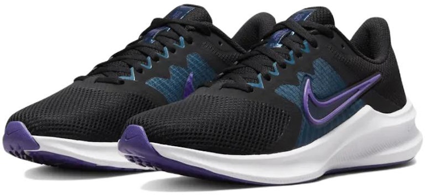 (Women) Nike Downshifter 11 'Black Dark Iris' CW3413-009 Lookbook (Women) Nike Downshifter 11 'Black Dark Iris' CW3413-009