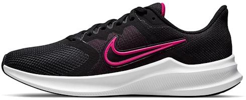 (Women) Nike Downshifter 11 'Black Fireberry' CW3413-004 (Women) Nike Downshifter 11 'Black Fireberry' CW3413-004