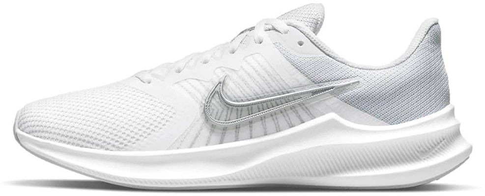 (Women) Nike Downshifter 11 'White Metallic Silver' CW3413-100 Buy (Women) Nike Downshifter 11 'White Metallic Silver' CW3413-100