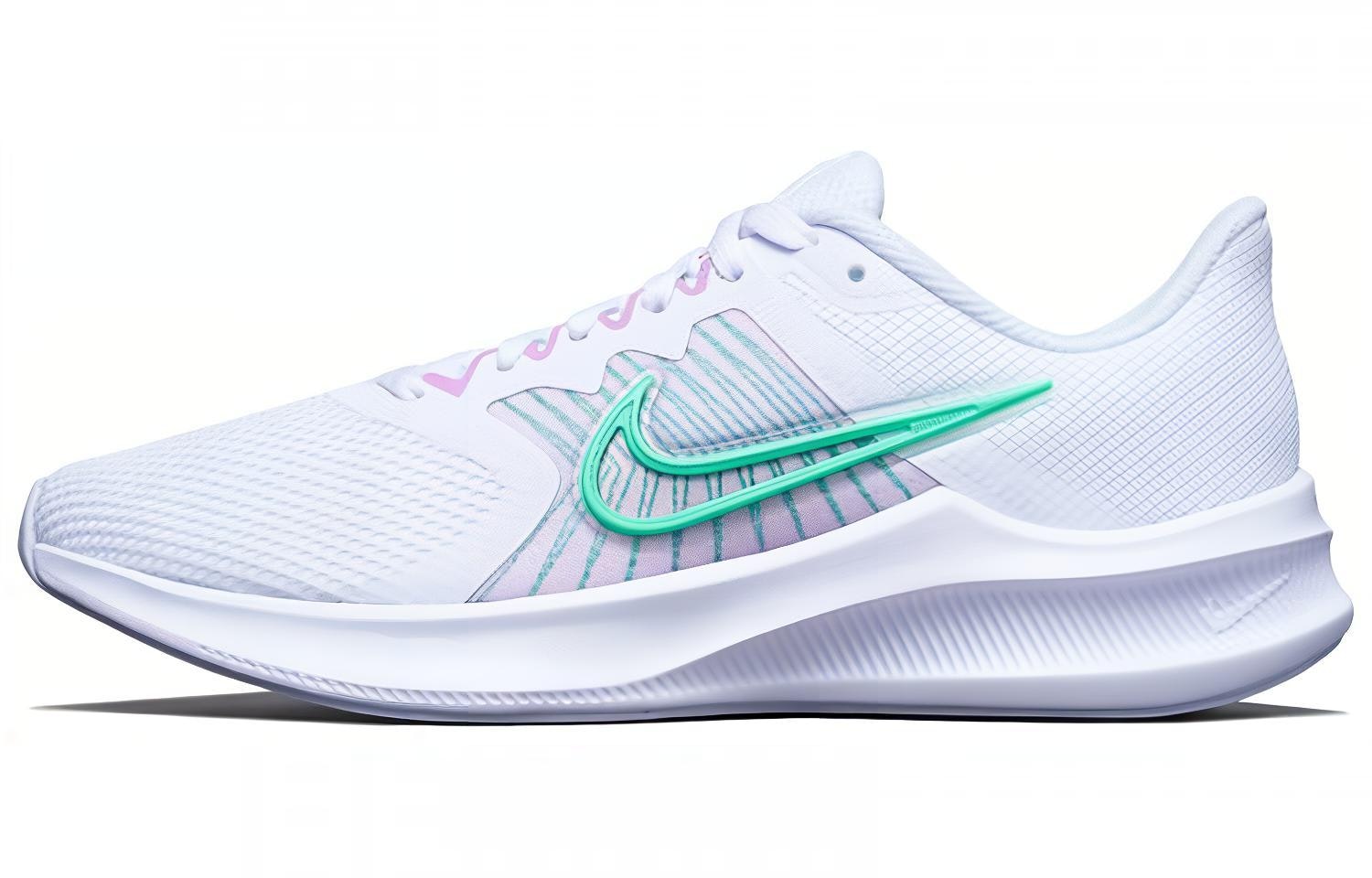 women-nike-downshifter-11-white-signal-green-cw-3413-101