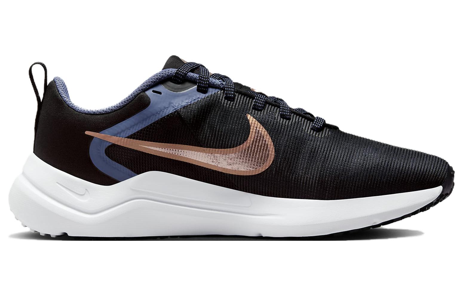 (W) Nike Downshifter 12 'Black Diffuse Blue Bronze' 圖 2