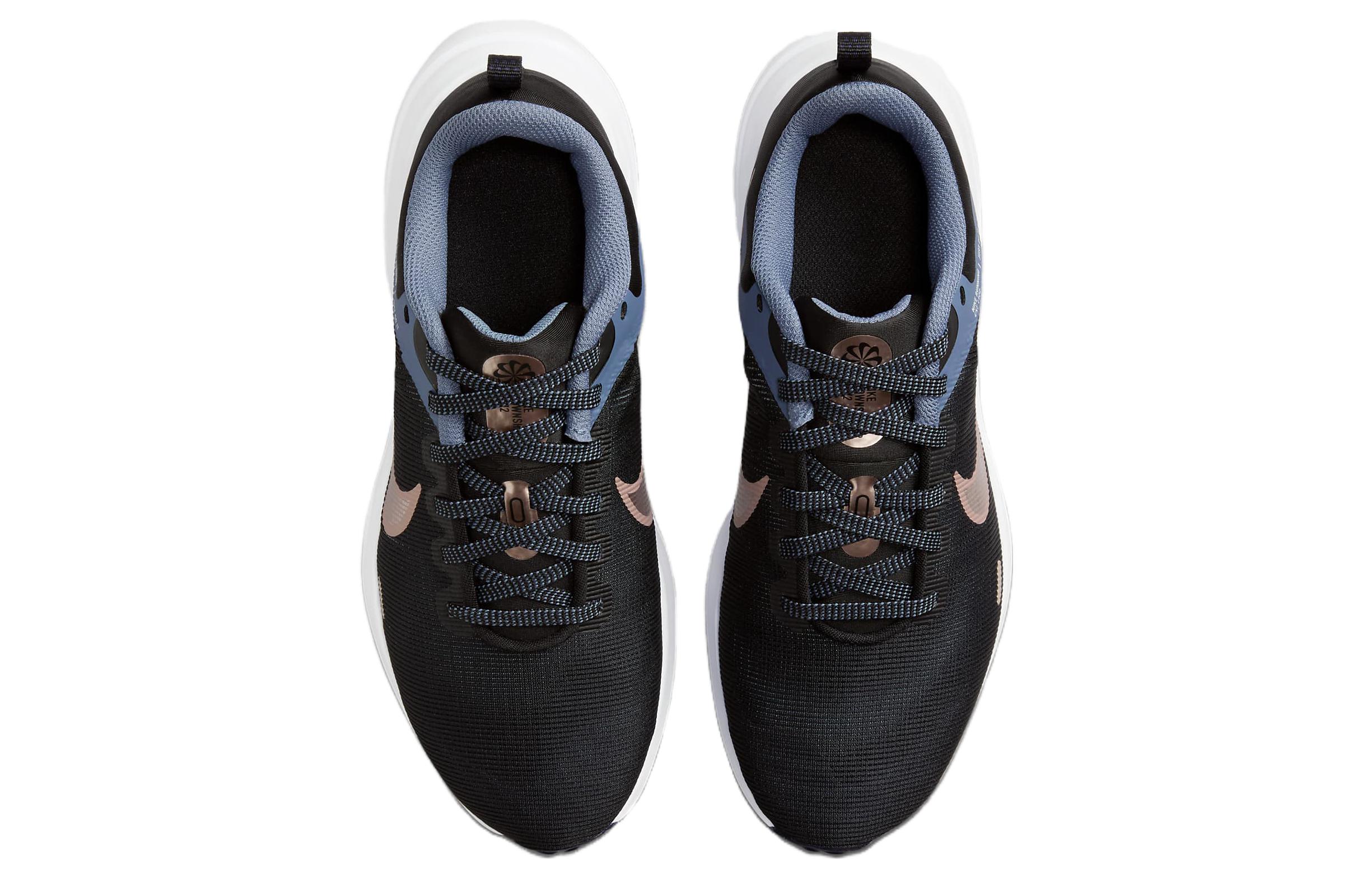 (W) Nike Downshifter 12 'Black Diffuse Blue Bronze' 圖 4