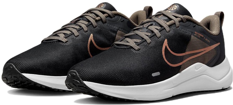 (Women) Nike Downshifter 12 'Dark Smoke Grey Metallic Copper' DD9294-008 Lookbook (Women) Nike Downshifter 12 'Dark Smoke Grey Metallic Copper' DD9294-008