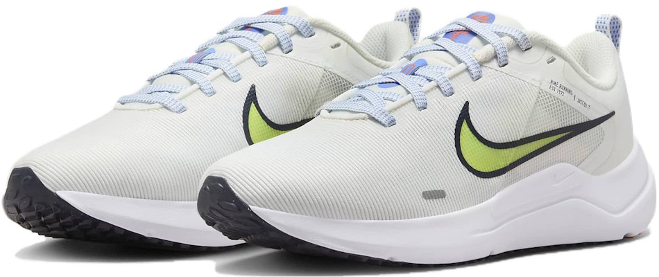 (Women) Nike Downshifter 12 'Summit White Lime Blast' DD9294-104 Lookbook (Women) Nike Downshifter 12 'Summit White Lime Blast' DD9294-104