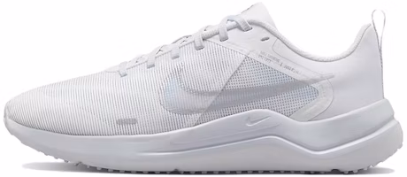 (Women) Nike Downshifter 12 'White Pure Platinum' DD9294-100 (Women) Nike Downshifter 12 'White Pure Platinum' DD9294-100