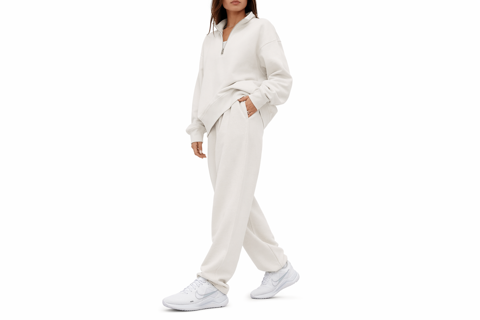 Order （女款）Nike Downshifter 12「純白鉑金」DD9294-100