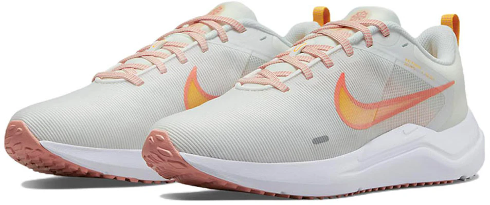 (Women) Nike Downshifter 12 'White University Gold' DD9294-101 Shop (Women) Nike Downshifter 12 'White University Gold' DD9294-101