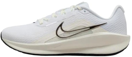 (Women) Nike Downshifter 13 'White Metallic Silver' FD6476-100 (Women) Nike Downshifter 13 'White Metallic Silver' FD6476-100