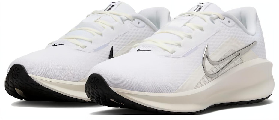 (Women) Nike Downshifter 13 'White Metallic Silver' FD6476-100 Lookbook (Women) Nike Downshifter 13 'White Metallic Silver' FD6476-100