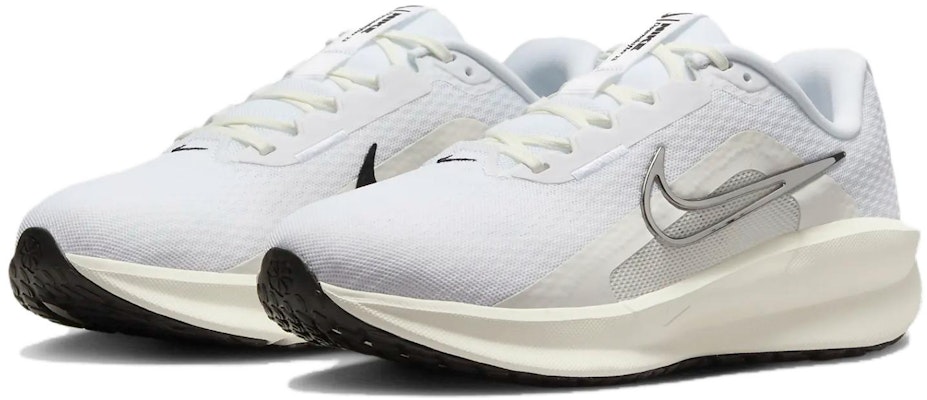 (Women) Nike Downshifter 13 Extra Wide 'White Platinum Tint' FZ3088-100 Lookbook (Women) Nike Downshifter 13 Extra Wide 'White Platinum Tint' FZ3088-100