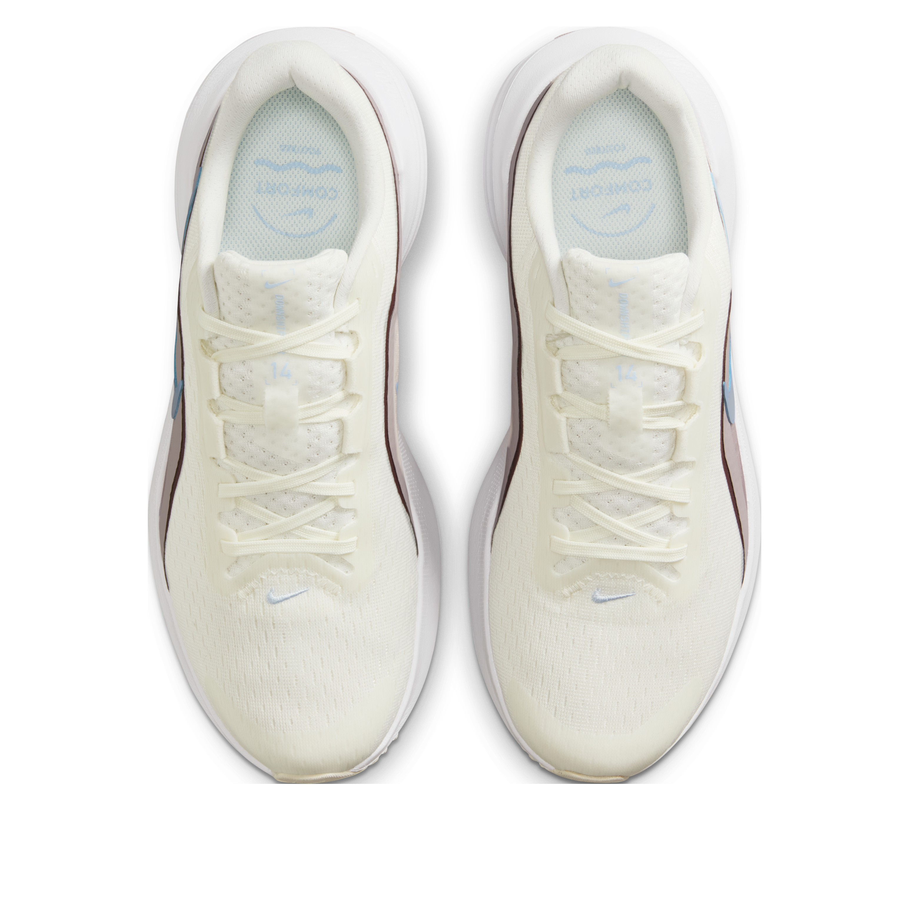 Shop (W) Nike Downshifter 14 ''Putih Sail Tattoo Biru Hidrogen'' IB1899-100