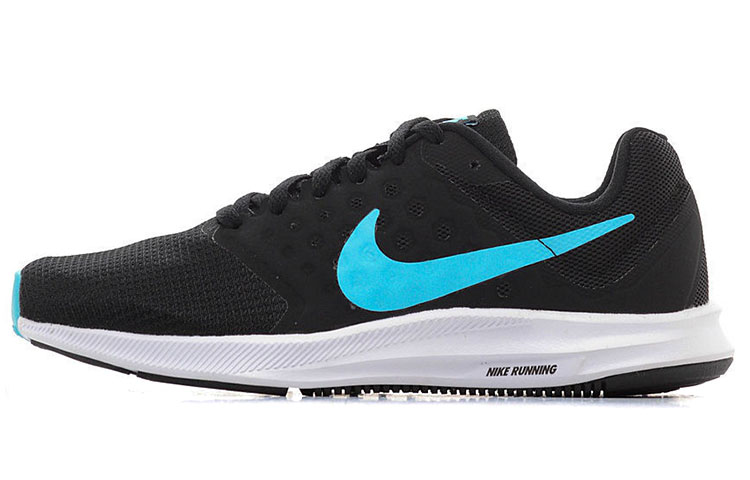(Women) Nike Downshifter 7 'Black Blue' 852466-013