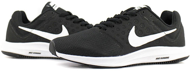 (W) 耐克 Downshifter 7 黑白跑鞋 852466-010 Lookbook (W) 耐克 Downshifter 7 黑白跑鞋 852466-010