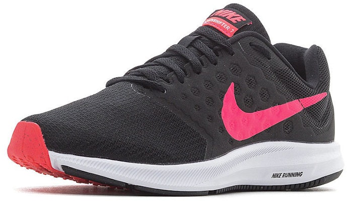 (Women) Nike Downshifter 7 Damping Non Slip Color Matching Black/Pink 852466-008 Lookbook (Women) Nike Downshifter 7 Damping Non Slip Color Matching Black/Pink 852466-008