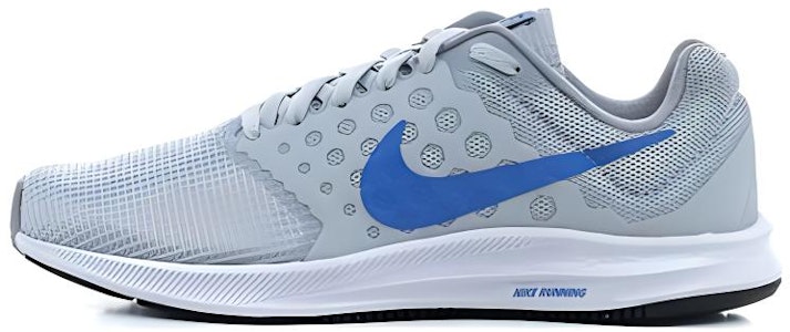 耐吉 Downshifter 7 登月回游者 拼色運動 防滑耐磨減震 低幫 跑步鞋 女款 灰藍 Buy 耐吉 Downshifter 7 登月回游者 拼色運動 防滑耐磨減震 低幫 跑步鞋 女款 灰藍